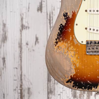 Xotic XSC-1 - Super Heavy Aged Sunburst image 11