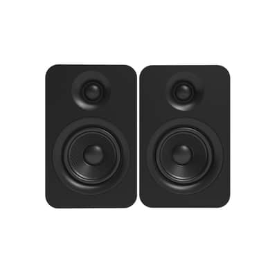 Kanto Passive 4" Speakers with 1" Silk Dome Tweeter and 4" Kevlar Woofer - Black, Pair image 2