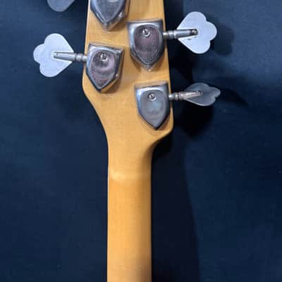 Burns Baldwin Baby Bison Bass - Clean and Original - with Burns Guitar Pickup - Original Case image 13