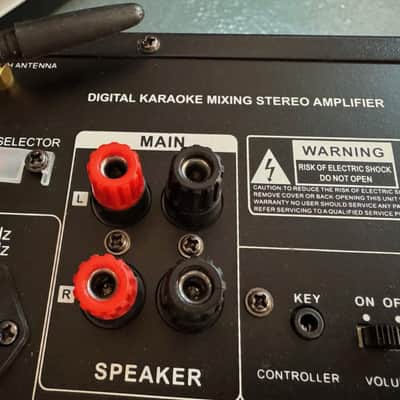Pyle PMXAKB1000 Digital Karaoke Mixing Stereo Amplifier (Used) image 5