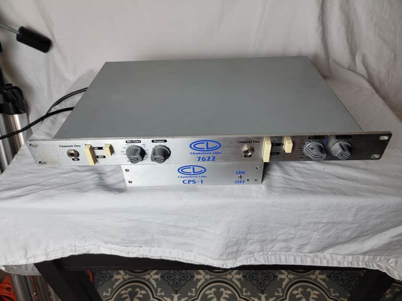 Chameleon Labs 7622 Dual Channel Mic Pre 2000's  - Brushed aluminum image 1