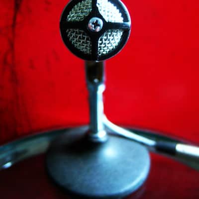 Vintage RARE 1950's RCA SK-39 / Electro-Voice 636 Omnidirectional Dynamic Microphone Hi Z w Belden cable 664 676 image 5