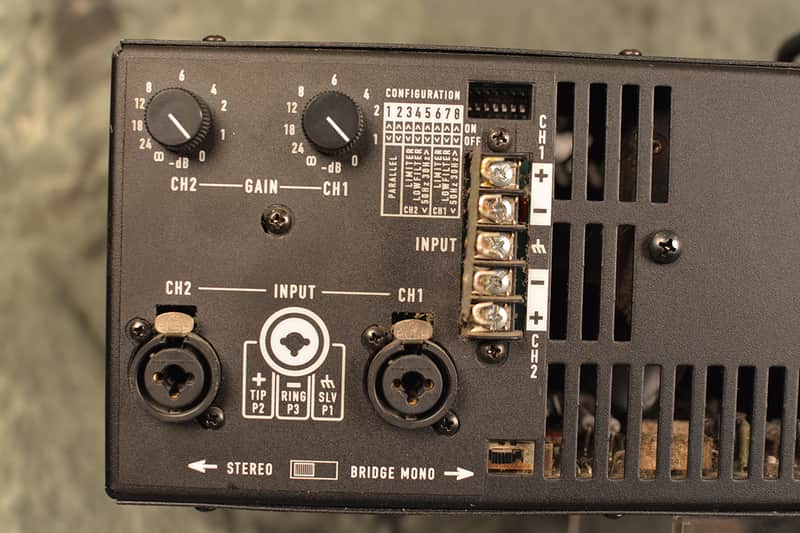 QSC USA 900 Watt Stereo Power Amplifier Rackmount | Reverb