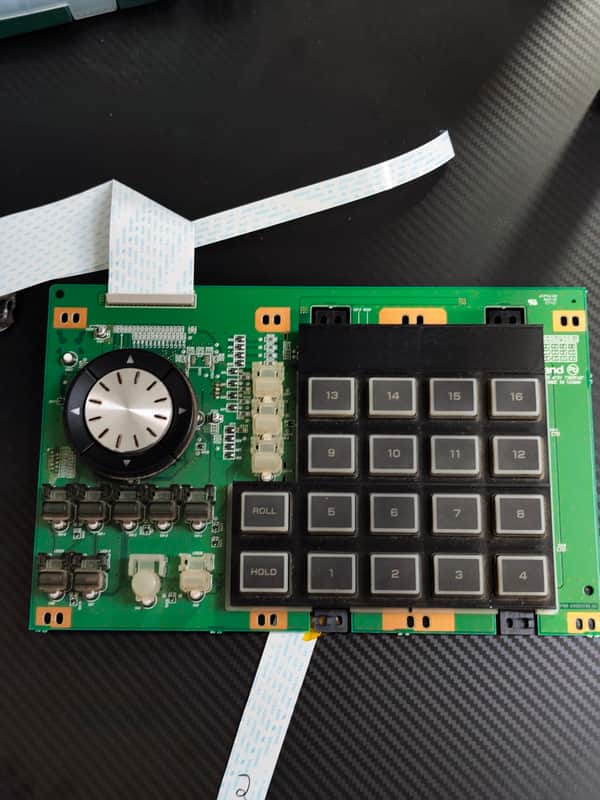 Roland Fantom G6 G7 G8 SUB Board 73895201 Genuine +Dynamic pad + Roll/Hold + dial/encoder image 1