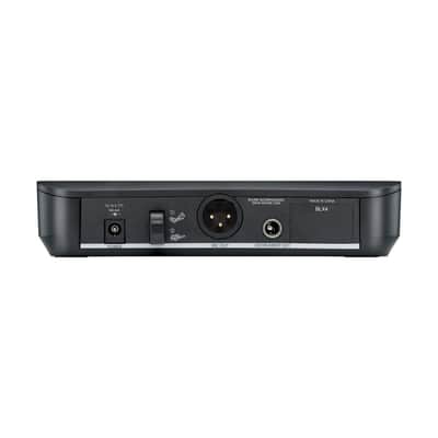 Shure BLX14 Bodypack Guitar or Bass Wireless System, H9:512.125-541.800 MHz, Includes BLX4 Wireless Receiver, BLX1 Bodypack Transmitter, WA302 Instrum image 2