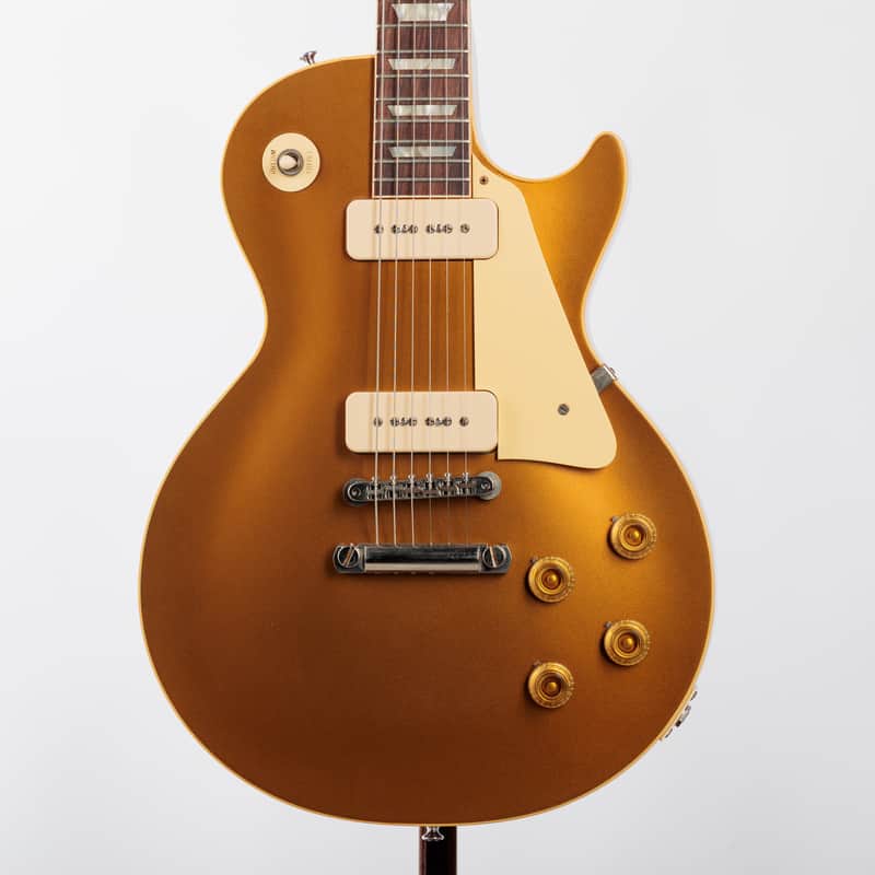 Gibson Custom 1956 Les Paul Goldtop Reissue VOS, Double Gold | Demo image 1