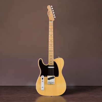 Squier Classic Vibe 50s Telecaster Electric Guitar, with 2-Year Warranty, Butterscotch Blonde, Maple Fingerboard, Left-Handed image 8