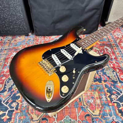 1962 Fender Stratocaster Reissue Model ST62G *7.6 lbs* USA Pickups 3TS Fujigen - 1993 image 12