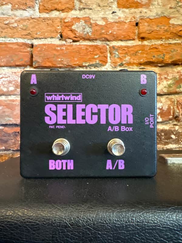 Whirlwind Selector A/B Box 2010s - Black image 1