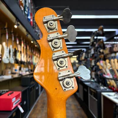 G&L USA El Toro Bass Guitar 1985 Transparent Blue w/Original Hard Case image 8