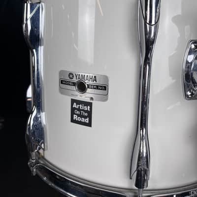 Yamaha recording custom 1981 24-13-14-18 shell set - White image 5