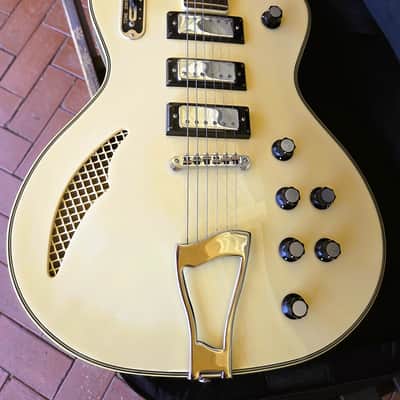 ONE OF A KIND Eastwood Bill Nelson Astroluxe Cadet Custom Prototype semi-hollow guitar Emerald Back image 21
