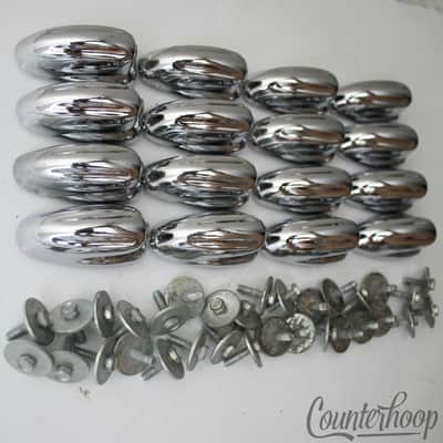 *Slingerland 16x Small Sound King 5Ply Lugs Tom/Snare Drum Chrome Hex Screws 70s image 2