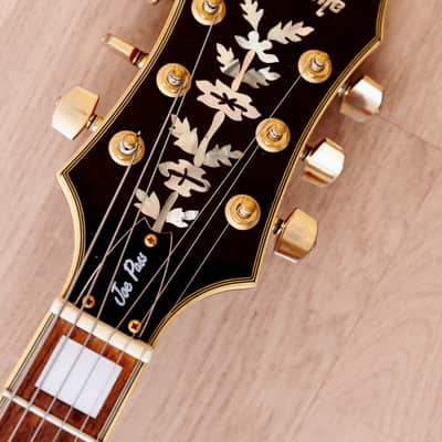 1995 Epiphone Emperor II Joe Pass Archtop Electric Guitar w/ Case, Korea Samick image 4