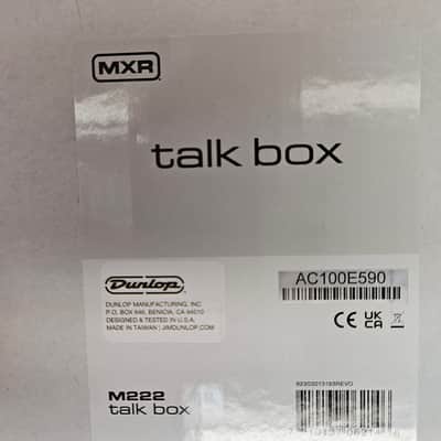 MXR M222 Talk Box Pedal - NEW ! image 3