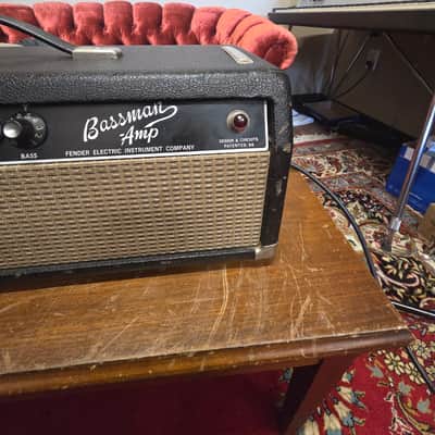 Fender Bassman FEIC Pre CBS AA864 Amplifier Head 1965 image 2