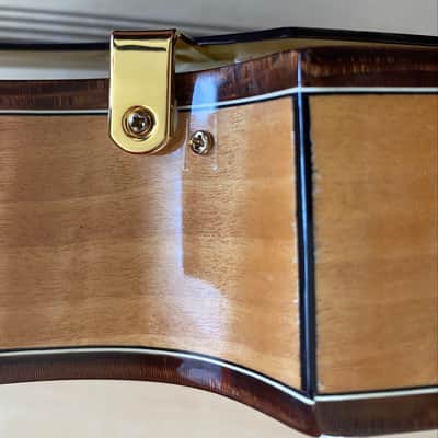 Höfner 5000/1 Deluxe Violin Bass (1994, Rare, Vintage), Blonde + Gold-Hardware + Case image 19