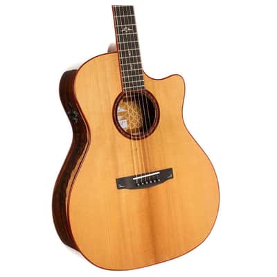 Cort GOLDA10 Cocobolo Grand Auditorium Body Walnut Reinforced Mahogany Neck Acoustic-Electric Guitar w/Hard Case image 1