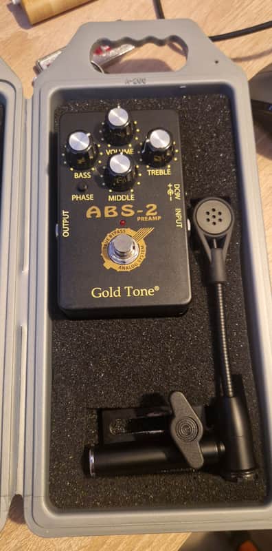Immagine Gold Tone Abs-2 Mic+preamp for banjo and resophonic guitar - 1