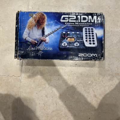 Zoom G2.1DM Dave Mustaine Signature With Box Candy, Power Adapter and Lead - Very Good Condition image 1