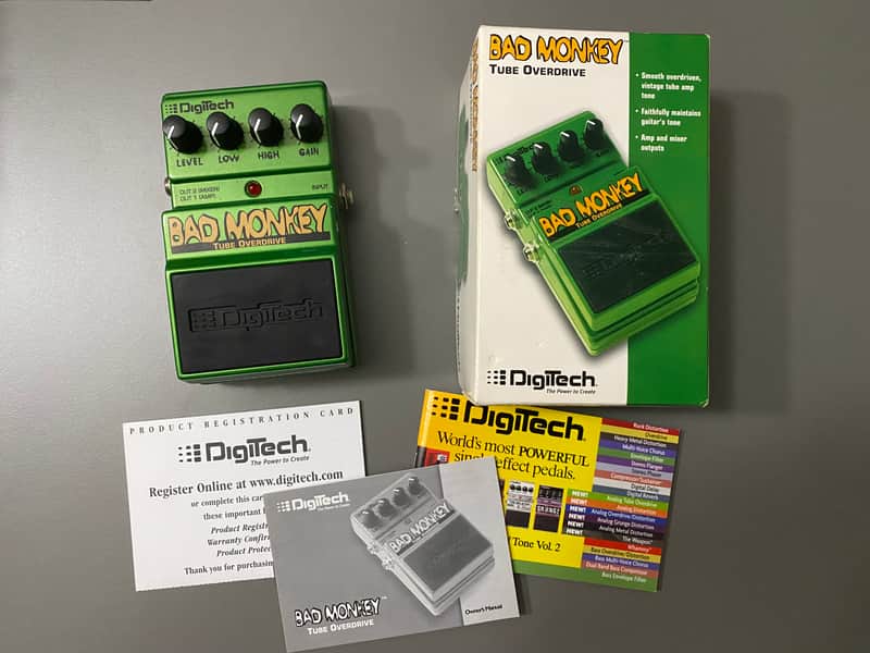 DigiTech Bad Monkey Tube Overdrive 2004 - 2016 - Green image 1