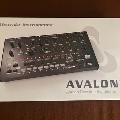 Abstrakt Instruments - Avalon Bassline (white, blue leds) + manual, original box (all like new) image 1