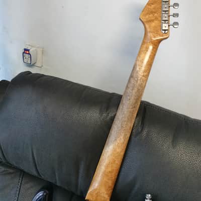60's Stratocaster 2pcs Alder Body Birdseye Maple Neck RW fretboard Non Fender Customshop image 8