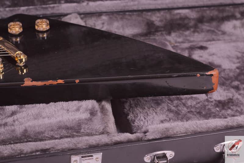 GIBSON EXPLORER (EMG 81-85) 1990 Black | Reverb