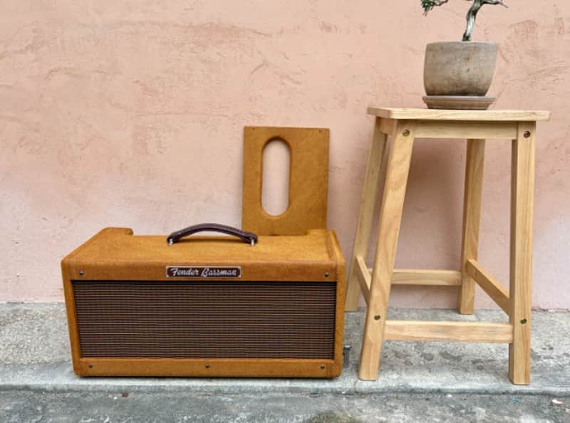 1958 Fender Tweed Bassman 5F6A Head Version image 1