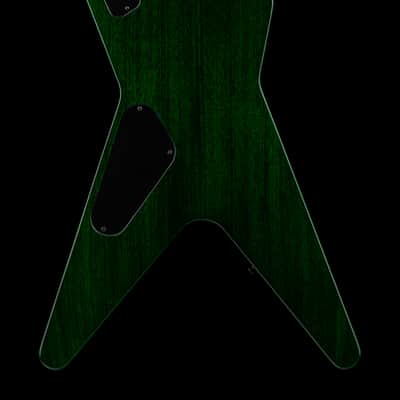 Dean USA ML Flame Top Kahler - Emerald Green Burst #21098 image 2