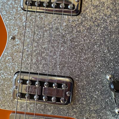 Fender Limited Edition Parallel Universe Series Deluxe Thinline Super Telecaster 2018 - Orange image 3