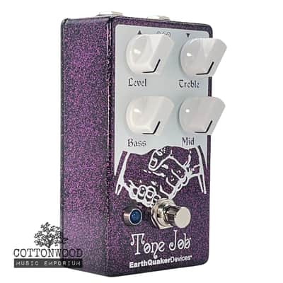 EarthQuaker Devices Tone Job V2 - Purple Sparkle - Cottonwood Music Exclusive Color image 3