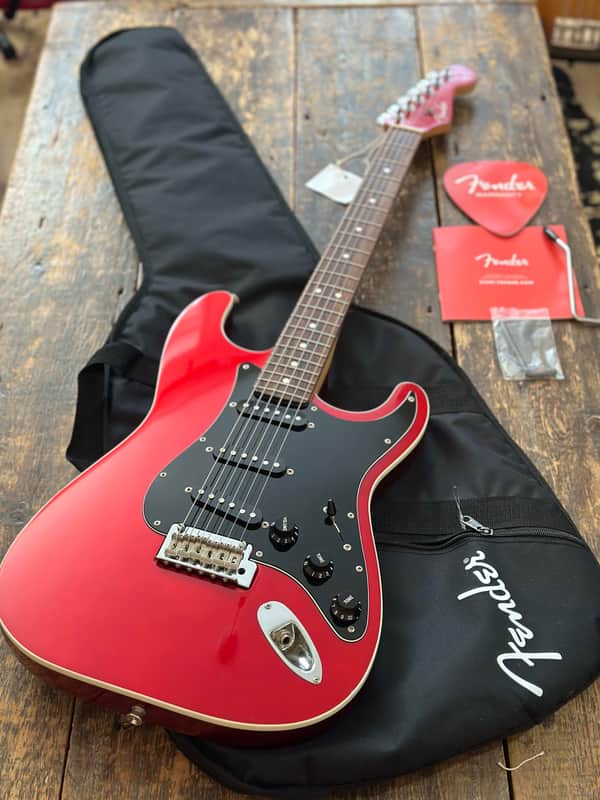 Fender Japanese Aerodyne II Stratocaster 2020 Candy Apple Red | Reverb