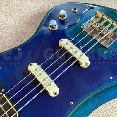 GUYATONE EB-9 'SHARP 5' BASS VINTAGE 1960s ALL ORIGINAL w/OHSC image 21