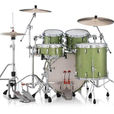 Pearl Masters Maple MM6 4-Piece Drum Shell Pack 22/16/12/10 Shimmer of Oz image 4
