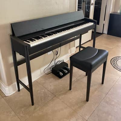 Roland KF-10 Kiyola 88-Key Artisan Digital Upright Piano 2023 - Present - Smoked Oak image 2