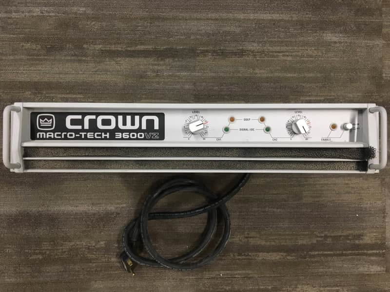 Crown Macro-Tech 3600VZ Power Amp image 1
