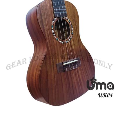 Uma Taiwan UK-04 sc all Acacia Koa concert Ukulele image 3
