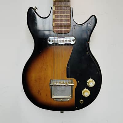 Teisco E100 - 1960s - Japan - Tobacco Sunburst image 8