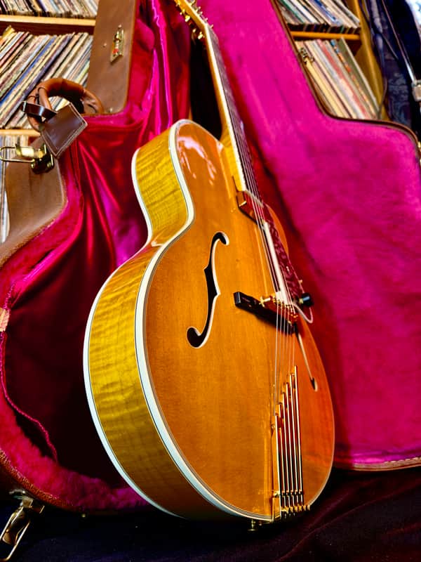 1995 Gibson laGrand Master Model • Blonde • Flamed Maple image 1
