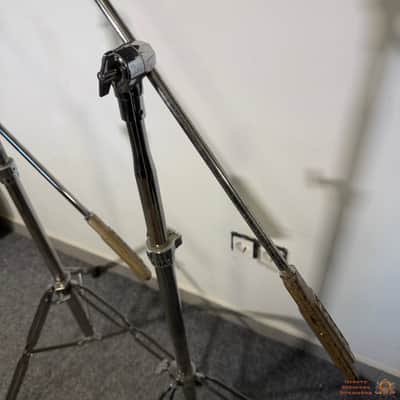 2x Tama Vintage Cymbal Boom Stands with counterweight image 3
