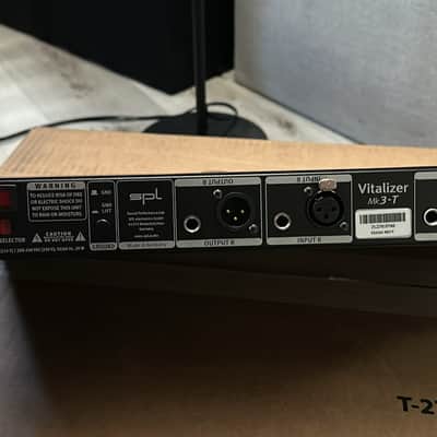 SPL Vitalizer MK3-T Tube Signal Processor 2026 - Present - Black image 2
