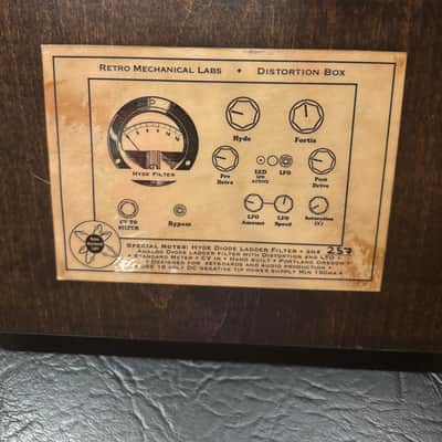 Retro Mechanical Labs Distortion Box: Hyde Diode Ladder Filter image 2