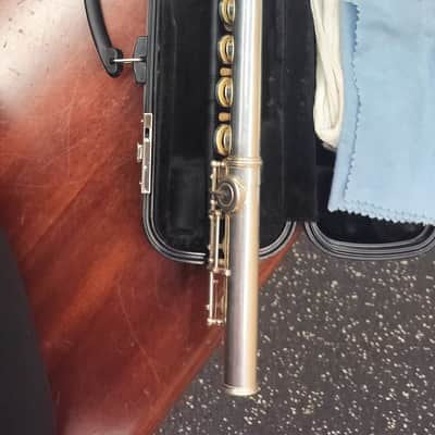 Yamaha YFL-200AD II Advantage Flute 2010s - Silver image 4
