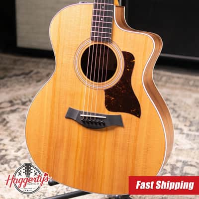 Taylor 214ce Grand Auditorium Acoustic/Electric Guitar with Gig Bag image 1