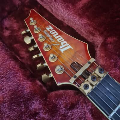 Used Ibanez JCS-1 J.Custom 2002 - Cherry Sunburst (1 of 32 only done !) image 5