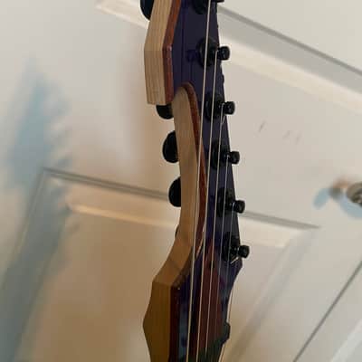 LEF Custom Guitars Star w/ Original Purple Flake Paint image 6