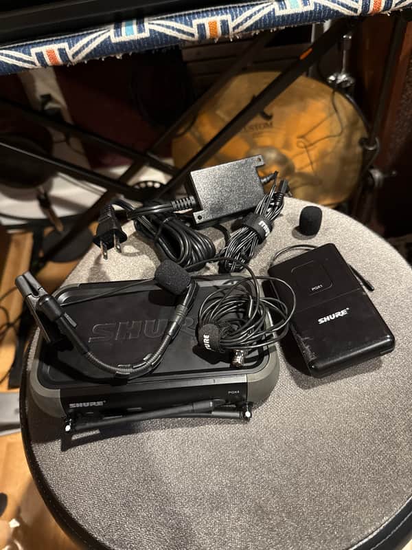 Shure PGXD14/BETA98H Wireless Microphone System with Beta 98H/C Clip-On Gooseneck (Band X8: 902 - 928 MHz) 2022 - Present - Black image 1