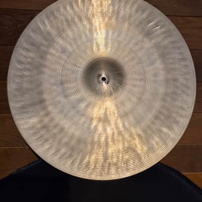 Wooding by Ufip 20", 18" , 14 " HH Jazz/light cymbals 1970s - B20 bronze image 2