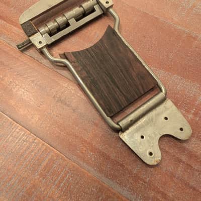 1960s Epiphone Casino Trem-O-Tone Vibrato Tremolo Tailpiece Nickel NO Arm image 7